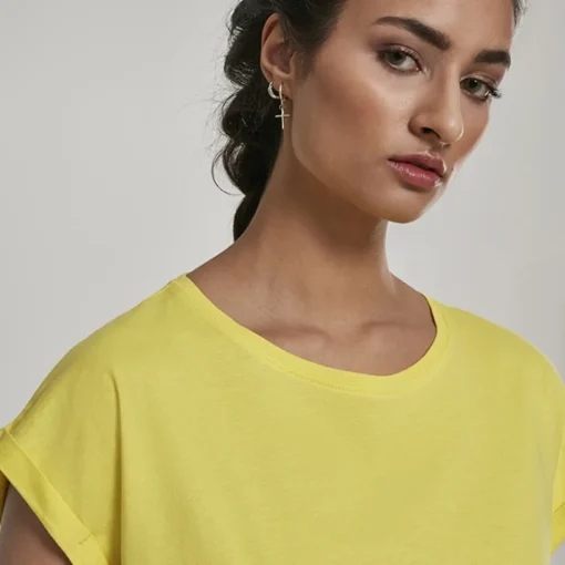 JEANS Lyhythihaiset Paidat Ja Topit>Urban Classics Extended t-paita bright yellow