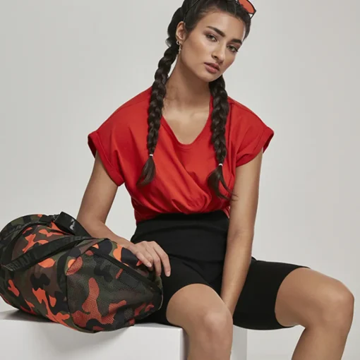 JEANS Lyhythihaiset Paidat Ja Topit>Urban Classics Extended t-paita Blood Orange