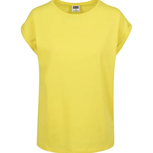JEANS Lyhythihaiset Paidat Ja Topit>Urban Classics Extended t-paita bright yellow