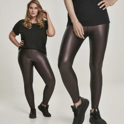 JEANS Leggingsit>Urban Classics Faux Leather leggingsit viini