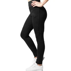 JEANS Housut></noscript>Urban Classics high waist stretch-housut musta