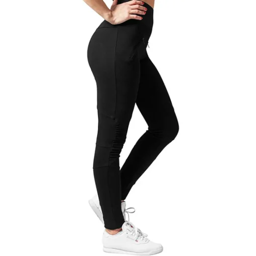 JEANS Housut>Urban Classics high waist stretch-housut musta