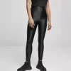JEANS Leggingsit | Plus!>Urban Classics Highwaist Shiny leggingsit musta