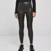 JEANS Leggingsit | Plus!>Urban Classics Highwaist Glamours leggingsit musta