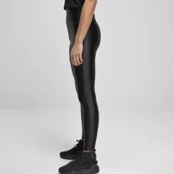 JEANS Leggingsit | Plus!>Urban Classics Highwaist Shiny leggingsit musta
