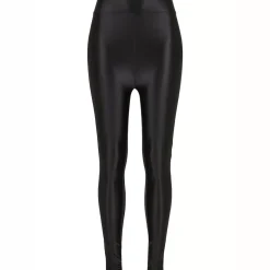 JEANS Leggingsit | Plus!></noscript>Urban Classics Highwaist Shiny leggingsit musta