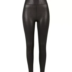 JEANS Leggingsit | Plus!></noscript>Urban Classics Highwaist Glamours leggingsit musta
