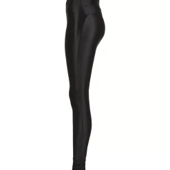 JEANS Leggingsit | Plus!></noscript>Urban Classics Highwaist Shiny leggingsit musta