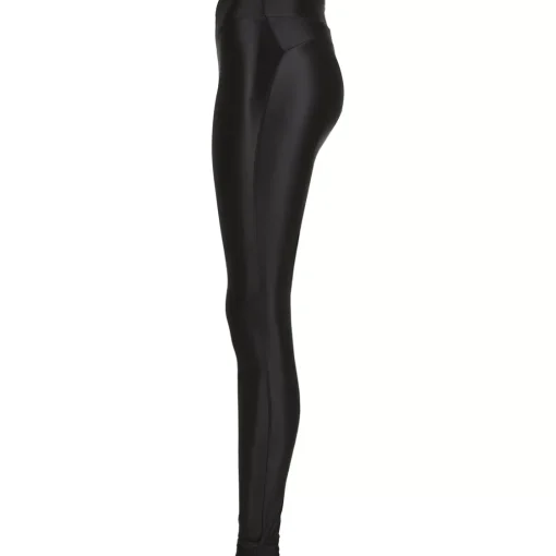 JEANS Leggingsit | Plus!>Urban Classics Highwaist Shiny leggingsit musta
