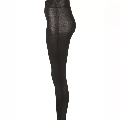 JEANS Leggingsit | Plus!>Urban Classics Highwaist Glamours leggingsit musta