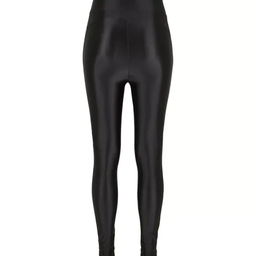 JEANS Leggingsit | Plus!>Urban Classics Highwaist Shiny leggingsit musta