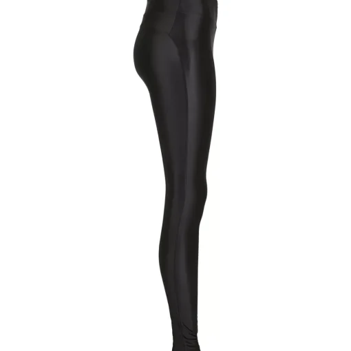 JEANS Leggingsit | Plus!>Urban Classics Highwaist Shiny leggingsit musta