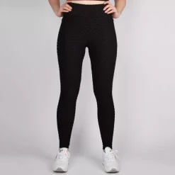 JEANS Leggingsit>Urban Classics Honeycomb leggingsit musta