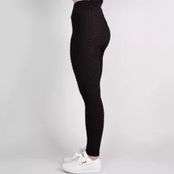JEANS Leggingsit>Urban Classics Honeycomb leggingsit musta