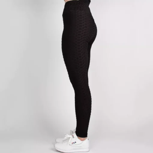 JEANS Leggingsit>Urban Classics Honeycomb leggingsit musta