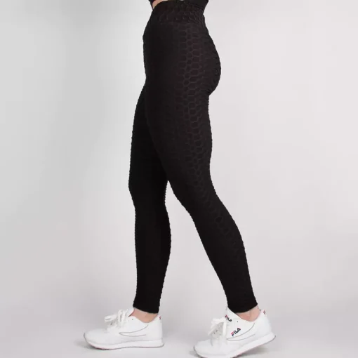 JEANS Leggingsit>Urban Classics Honeycomb leggingsit musta