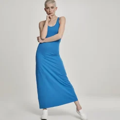 JEANS Maksimekot>Urban Classics Long Racer Back mekko sininen