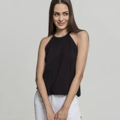 JEANS Lyhythihaiset Paidat Ja Topit>Urban Classics Neckholder toppi musta
