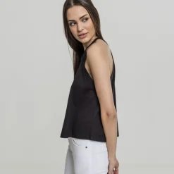 JEANS Lyhythihaiset Paidat Ja Topit>Urban Classics Neckholder toppi musta