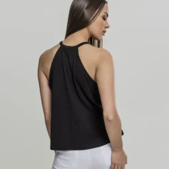 JEANS Lyhythihaiset Paidat Ja Topit></noscript>Urban Classics Neckholder toppi musta