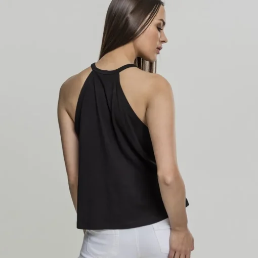 JEANS Lyhythihaiset Paidat Ja Topit>Urban Classics Neckholder toppi musta