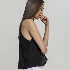 JEANS Lyhythihaiset Paidat Ja Topit></noscript>Urban Classics Neckholder toppi musta