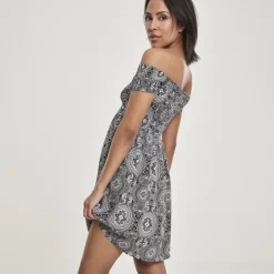 JEANS Minimekot>Urban Classics Off Shoulder mekko bandana