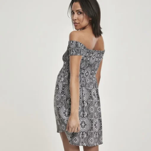 JEANS Minimekot>Urban Classics Off Shoulder mekko bandana