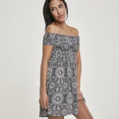 JEANS Minimekot></noscript>Urban Classics Off Shoulder mekko bandana