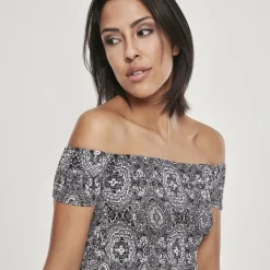 JEANS Minimekot></noscript>Urban Classics Off Shoulder mekko bandana