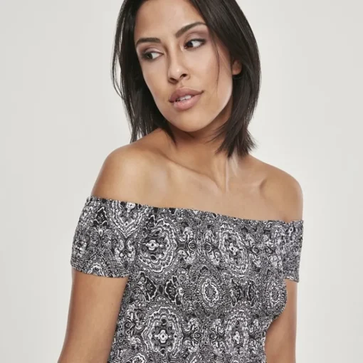 JEANS Minimekot>Urban Classics Off Shoulder mekko bandana