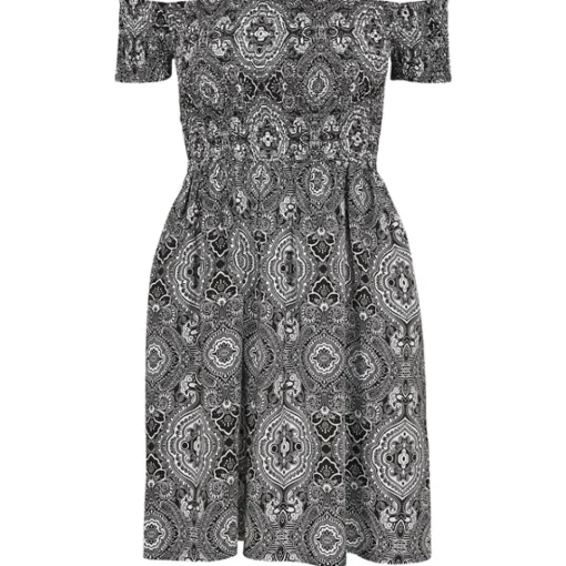 JEANS Minimekot>Urban Classics Off Shoulder mekko bandana