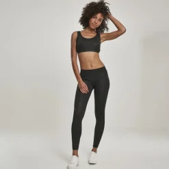 JEANS Leggingsit></noscript>Urban Classics Pattern leggingsit musta