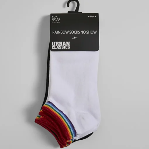 JEANS Sukat Ja Sukkahousut>Urban Classics Rainbow nilkkasukat 4-pakkaus