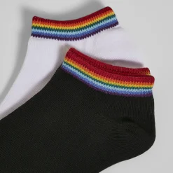 JEANS Sukat Ja Sukkahousut></noscript>Urban Classics Rainbow nilkkasukat 4-pakkaus