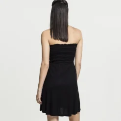 JEANS Minimekot>Urban Classics Smoke Bandeau mekko musta