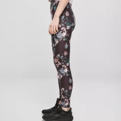 JEANS Leggingsit | Plus!>Urban Classics Soft AOP Leggingsit blacksoftflower