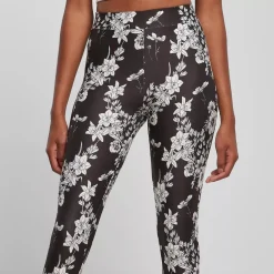 JEANS Leggingsit>Urban Classics Soft AOP Leggingsit blackflower