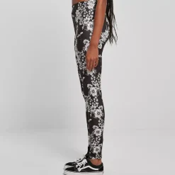 JEANS Leggingsit></noscript>Urban Classics Soft AOP Leggingsit blackflower