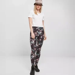 JEANS Leggingsit | Plus!></noscript>Urban Classics Soft AOP Leggingsit blacksoftflower
