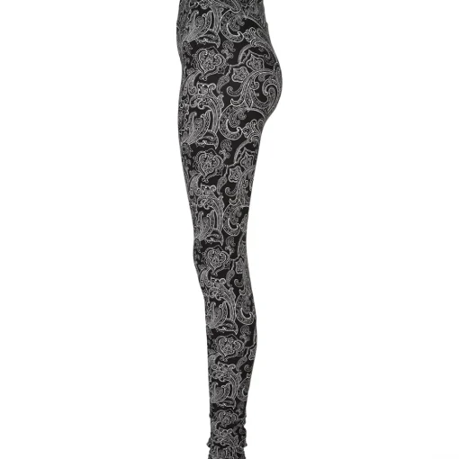 JEANS Leggingsit | Plus!>Urban Classics Soft AOP Leggingsit blacknewpaisley