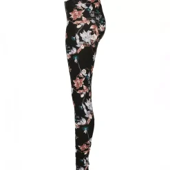 JEANS Leggingsit | Plus!></noscript>Urban Classics Soft AOP Leggingsit blacksoftflower
