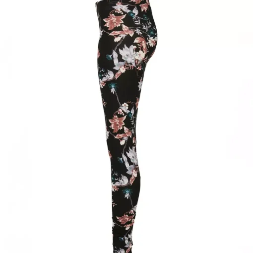 JEANS Leggingsit | Plus!>Urban Classics Soft AOP Leggingsit blacksoftflower