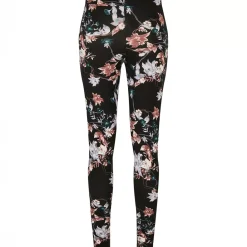 JEANS Leggingsit | Plus!></noscript>Urban Classics Soft AOP Leggingsit blacksoftflower