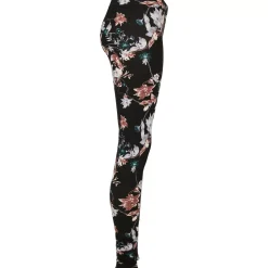 JEANS Leggingsit | Plus!></noscript>Urban Classics Soft AOP Leggingsit blacksoftflower