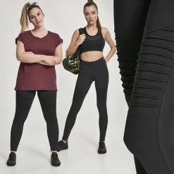 JEANS Leggingsit | Plus!>Urban Classics Tech Biker leggingsit musta
