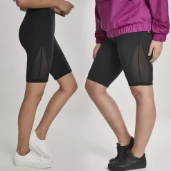 JEANS Shortsit Ja Caprit>Urban Classics Tech Mesh Cycle shortsit musta