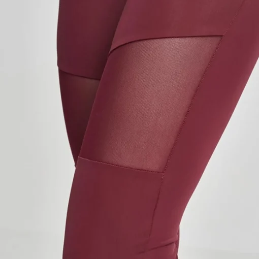 JEANS Leggingsit>Urban Classics Tech Mesh leggingsit burgundy