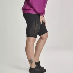 JEANS Shortsit Ja Caprit></noscript>Urban Classics Tech Mesh Cycle shortsit musta