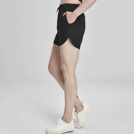 JEANS Shortsit Ja Caprit>Urban Classics Viscose Resort shortsit musta